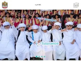 Nationalfestivaloftolerance.ae(National Festival of Tolerance) Screenshot