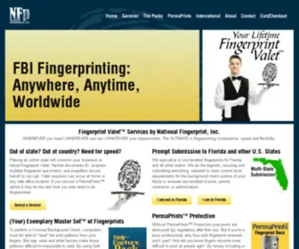 Nationalfingerprint.com(Fingerprinting Services by National Fingerprint) Screenshot