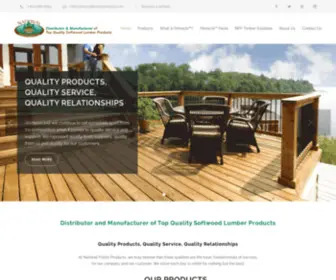 Nationalforestproducts.com(National Forest Products Ltd) Screenshot