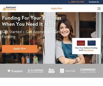 Nationalfunding.com(National Funding) Screenshot