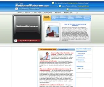 Nationalfutures.com(Web hosting services by EarthLink Web Hosting) Screenshot