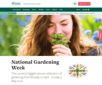 Nationalgardeningweek.org.uk(National Gardening Week) Screenshot