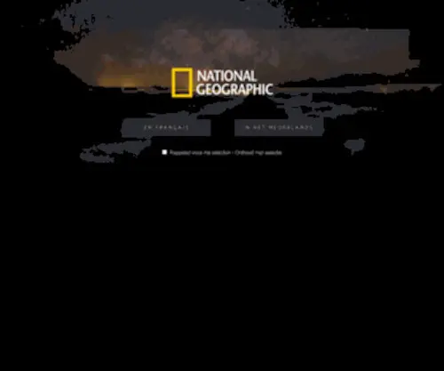 Nationalgeographic.be(National Geographic) Screenshot