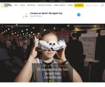 Nationalgeographic.com.es(National Geographic España) Screenshot
