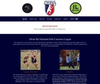 Nationalgirlslacrosseleague.com(Girls Lacrosse) Screenshot