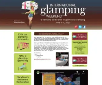 Nationalglampingweekend.com(International Glamping Weekend) Screenshot