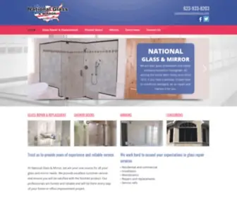 Nationalglassandmirroraz.com(National Glass & Mirror) Screenshot