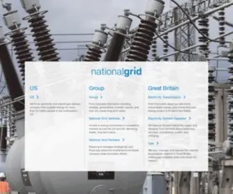 Nationalgrid.com(National Grid Group) Screenshot