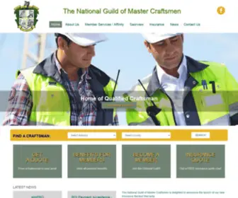 Nationalguild.ie(The National Guild of Master Craftsmen) Screenshot