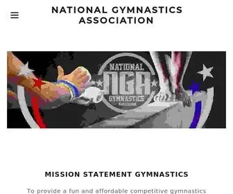 Nationalgym.org(National Gymnastics Association) Screenshot