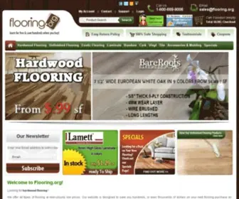 Nationalhardwoodflooring.com(Compare & buy flooring online at huge discounts) Screenshot