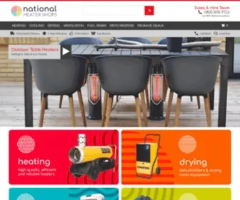 Nationalheatershops.co.uk(National Heater Shops supplies space heaters & HVAC equipment. Our range) Screenshot