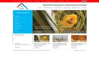 Nationalhousingbd.com(National Housing Finance and Investments Limited) Screenshot