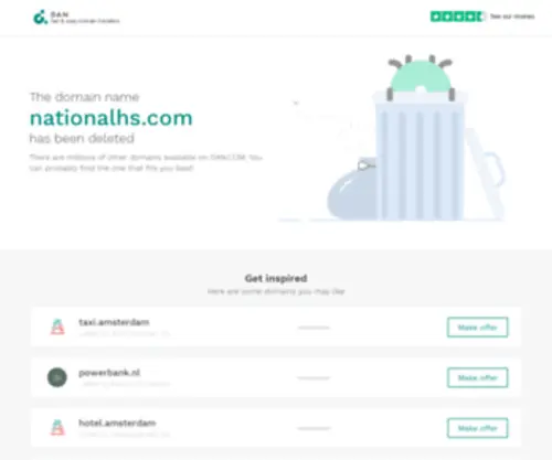 Nationalhs.com(National Healthcare Services) Screenshot