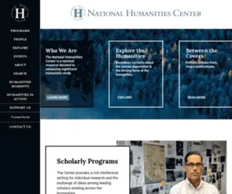 Nationalhumanitiescenter.org(The National Humanities Center) Screenshot