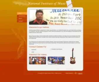 Nationalinstituteofmusic.net(National Insititute of Music) Screenshot