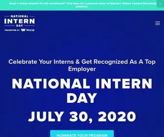 Nationalinternday.com(National Intern Day) Screenshot