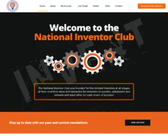 Nationalinventorclub.com(Home National Inventor Club) Screenshot