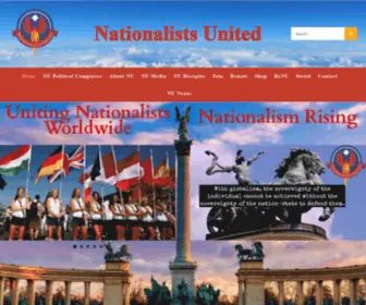 Nationalistsunited.com(Nationalists United) Screenshot