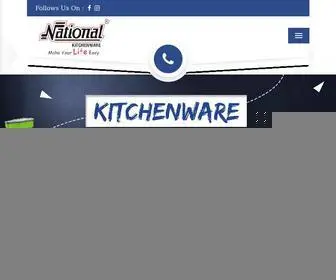 Nationalkitchenware.com(Kitchenware Products Manufacturers) Screenshot