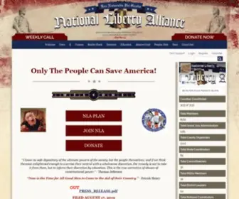 Nationallibertyalliance.org(National Liberty Alliance) Screenshot