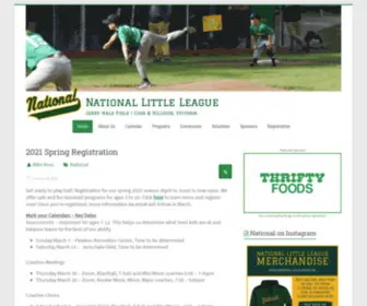 Nationallittleleague.org(Jerry Hale Field) Screenshot