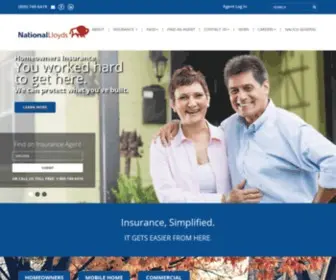 Nationallloydsinsurance.com(National Lloyds Insurance) Screenshot