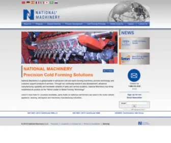 Nationalmachinery.com(National Machinery) Screenshot