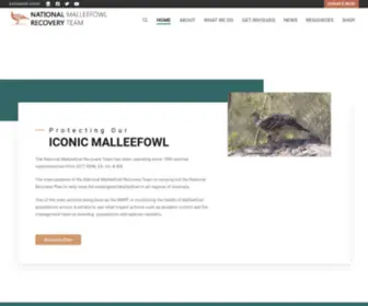 Nationalmalleefowl.com.au(National Malleefowl Recovery Team) Screenshot