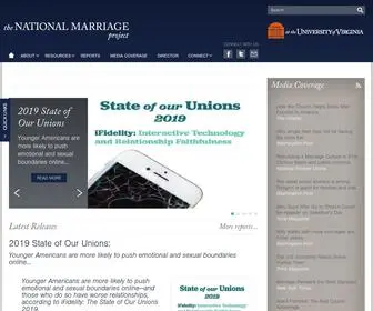 Nationalmarriageproject.org(National Marriage Project) Screenshot