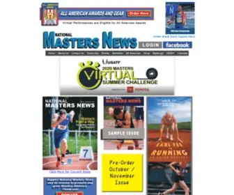 Nationalmastersnews.com(National Masters News) Screenshot