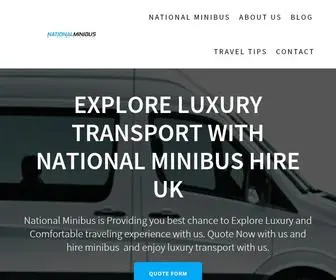 Nationalminibus.co.uk(Explore Luxury Transport With National Minibus Hire. National Minibus hire) Screenshot