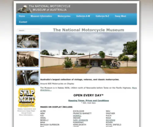 Nationalmotorcyclemuseum.com.au(Nationalmotorcyclemuseum) Screenshot