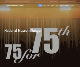 Nationalmuseumyangon.gov.mm(Nationalmuseumyangon) Screenshot