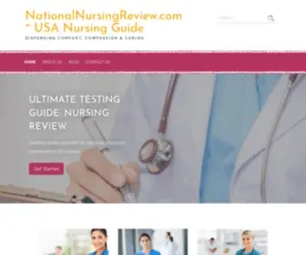 Nationalnursingreview.com(Dispensing Comfort) Screenshot