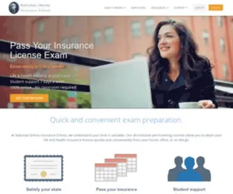 Nationalonlineinsuranceschool.com(Insurance License Courses) Screenshot