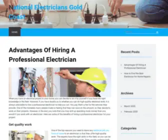 Nationaloutdoors.net(National Electricians Gold Coast) Screenshot