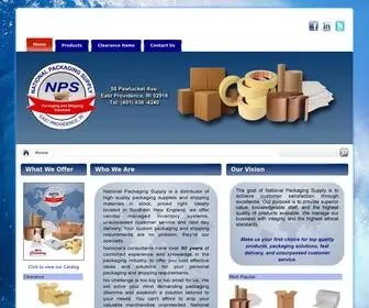 Nationalpackaging.com(National Packaging Supply) Screenshot