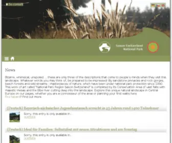 Nationalpark-Saechsische-SChweiz.de(Nationalpark) Screenshot