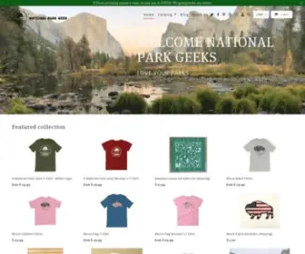 Nationalparkgeek.com(National Park Geek) Screenshot