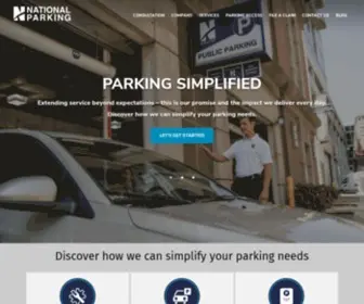 Nationalparking.us(Atlanta Parking Solutions) Screenshot