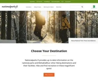 Nationalparks.fi(Choose Your Destination) Screenshot