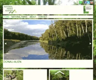 Nationalparksaustria.at(Nationalparks Austria) Screenshot