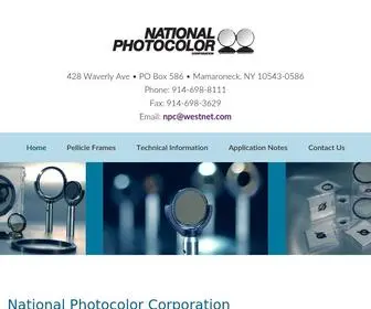 Nationalphotocolor.com(National Photocolor Corp) Screenshot