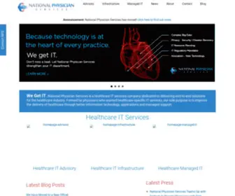 Nationalphysicianservices.com(Nationalphysicianservices) Screenshot