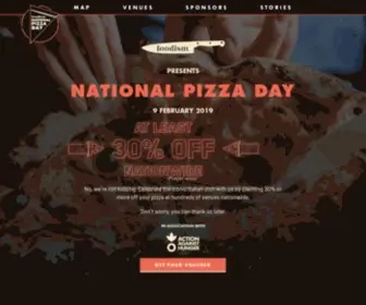 Nationalpizzaday.co.uk(National Pizza Day) Screenshot