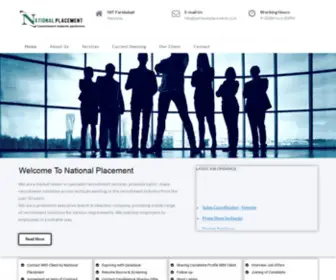 Nationalplacement.co.in(Nationalplacement) Screenshot