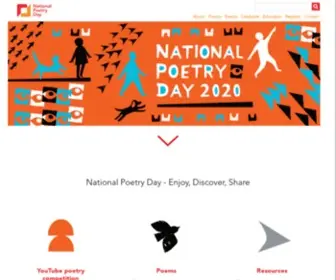 Nationalpoetryday.co.uk(National Poetry Day) Screenshot