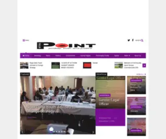 Nationalpointdaily.com(Truth, Justice & Probity) Screenshot