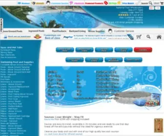 Nationalpoolwholesalers.com(National Pool Wholesalers) Screenshot